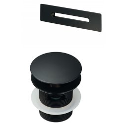 Sifon pentru cada freestanding finisaj negru KYY N10B