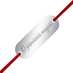 Martisor Bratara Inox Placuta Argintie Primavara Magica