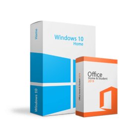 Pachet Start Personal: Windows 10 Home + Office Home and Student 2019