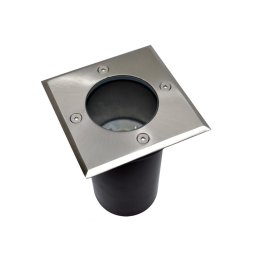 Corp de iluminat de exterior pentru căi de acces 1xGU10/35W/230V IP44 crom mat