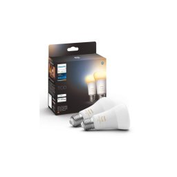 SET 2x bec LED dimabil Philips Hue WHITE AMBIANCE E27/8W/230V 2200-6500K
