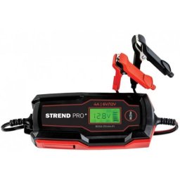 Incarcator baterie auto, 6V/12V, 70 W, 2A/4A, IP65, LCD, Strend Pro