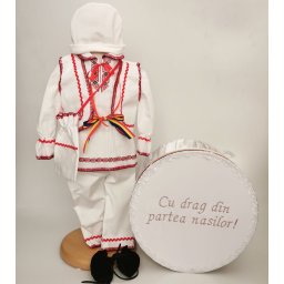 Set Traditional Botez Baiat - Costumas + Cutie 7