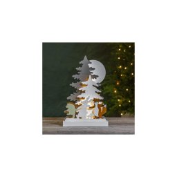Decorațiune LED de Crăciun FOREST FRIENDS 10xLED/0,03W/2xAA Eglo 411292