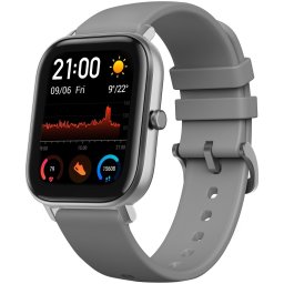 Ceas smartwatch Amazfit GTS, GPS, BioTracker, Android/iOS, Lava Grey