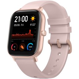 Ceas smartwatch Amazfit GTS, GPS, BioTracker, Android/iOS, Rose Pink