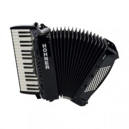 Hohner Bravo III 72 Black silent key