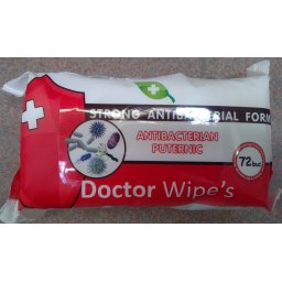 Servetele Dr Wipes antibacteriene 72buc/pachet