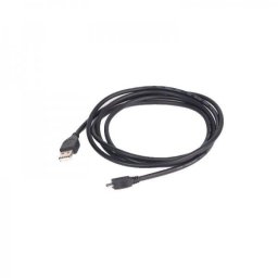Cablu Gembird USB 2.0A M - microUSB B M, 1.8m bulk, Negru