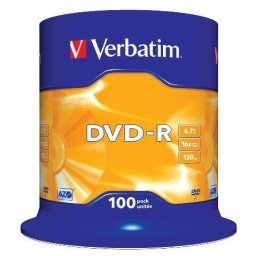 DVD-R 100 bucati, 16x, 4.7GB