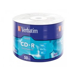 CD-R Verbatim 700MB 52x shrink 50 buc