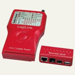 Tester cablu 5-in-1 (RJ-11, RJ-45, BNC, USB, IEEE1394) LogiLink WZ0014