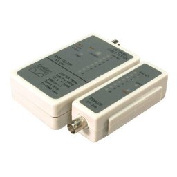 Tester cablu de retea RJ-45/BNC, LogiLink WZ0011