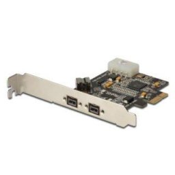 2x 1394b 1x1394b Firewire PCI Express Card