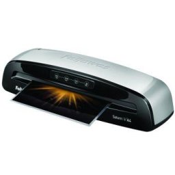 Fellowes Saturn 3i ,A4 ,125 microni ,negru / gri