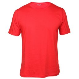 Tricou bumbac / rosu - l