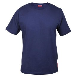 Tricou bumbac / albastru - l