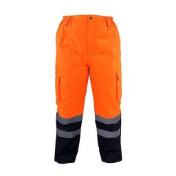 Pantalon reflectorizant / portocaliu - 2xl
