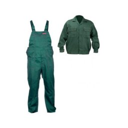 Costum salopeta combinat / verde - s/h-164