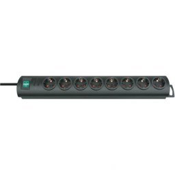Prelungitor Prelungitor 163531, negru, 8 prize, 2 m