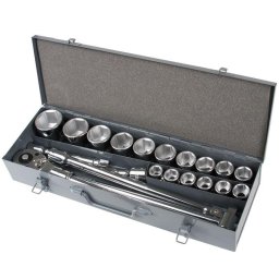 TRUSA TUBULARE 3/4" 19-50MM - 21 piese
