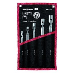 SET CHEI CU TUBULARE TORX FLEXIBILE CR-VA HD E6-E24 5P