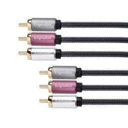 Accesorii Audio Hi-Fi CABLU 3RCA-3RCA 1.8M KRUGER&MATZ