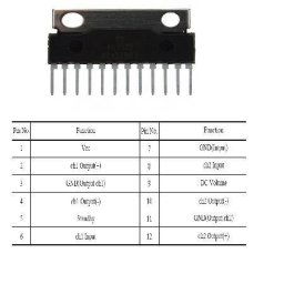 AMPLIFICATOR AUDIO DUAL 2X3 W