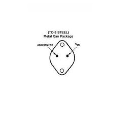 REGULATOR TENS. REGLABIL 3A TERM. TO3