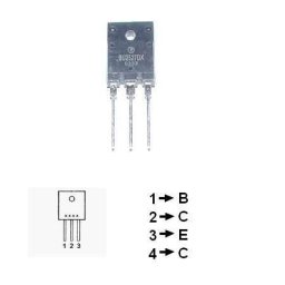 TRANZ NPN COMUT.12A 45W IZOLAT CU DIODA PROT.