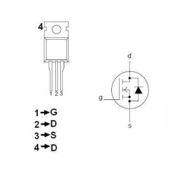TRANZISTOR MOS CANAL N 800V 3.5A 125W