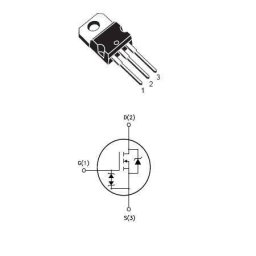 TRANZI.MOSFET DE PUT. CANAL N 600V 1.76OHM 4A