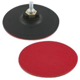 SUPORT DISC ABRAZIV AUTO-ADEZIV CU TIJA-FILET / 125MM