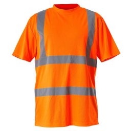 Tricou reflectorizant / portocaliu - l