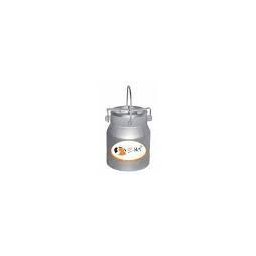 Bidon inox cu capac inox EMT50.25S, 25 litri, cu maner si prindere cu clipsuri