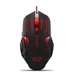 Mouse EGM403R 2400 dpi Iluminare LED, Rosu