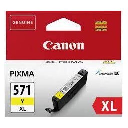 CANON CLI-571XLY YELLOW INKJET CARTRIDGE