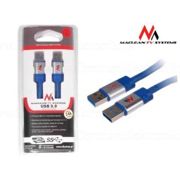 MCTV-606 USB 3.0 AM - AM, 1.8 m albastru