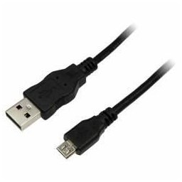 Cablu USB 2.0 Tip- A Male pentru Tip- micro B Male, 1 m, negru