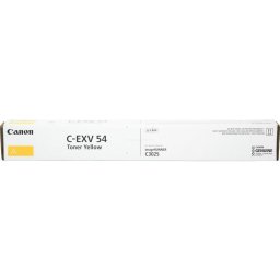 CARTUS TONER YELLOW C-EXV54Y 8,5K ORIGINAL CANON IR C3025