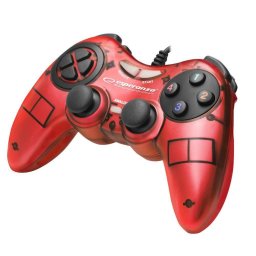 EGG105R FIGHTER - GAMEPAD CU VIBRAŢII PENTRU PC ROSU