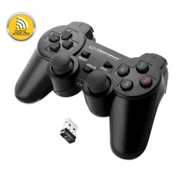 EGG108K GLADIATOR GAMEPAD CU VIBRAŢII Wireless PENTRU PC/PS3