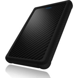 HDD Rack IcyBox External 2,5'' HDD/SSD case SATA, USB 3.0, protection sleeve, Black