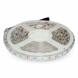 Banda LED culoare alba rola 5m 6000 K IP65