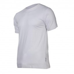 Tricou bumbac / alb - s