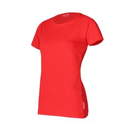 Tricou bumbac (dama) / rosu - s