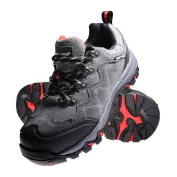 Pantof piele-intoarsa cu cauciuc (s1psra) - 41