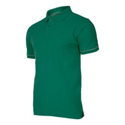 Tricou bumbac polo / verde - l
