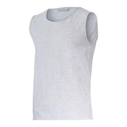 Tricou bumbac fara maneci / gri - s