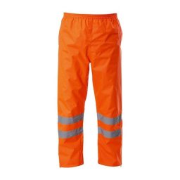 Pantalon reflectorizant impermeabil / portocaliu - 3xl